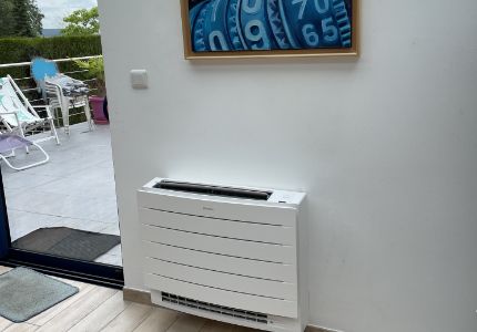 PHOTO INSTALLATION NOUVELLE CONSOLE FVXM DAIKIN